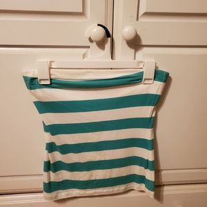 Strapless top